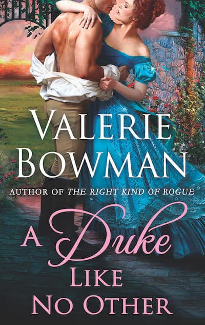 Book cover for A Duke Like No Other by Valerie Bowman