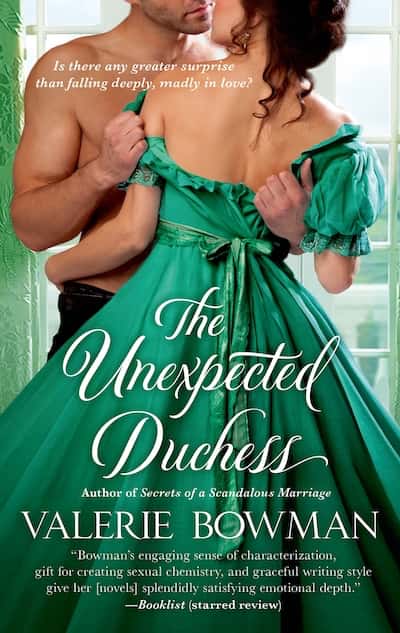 Book cover for The Unexpected Duchess by Valerie Bowman