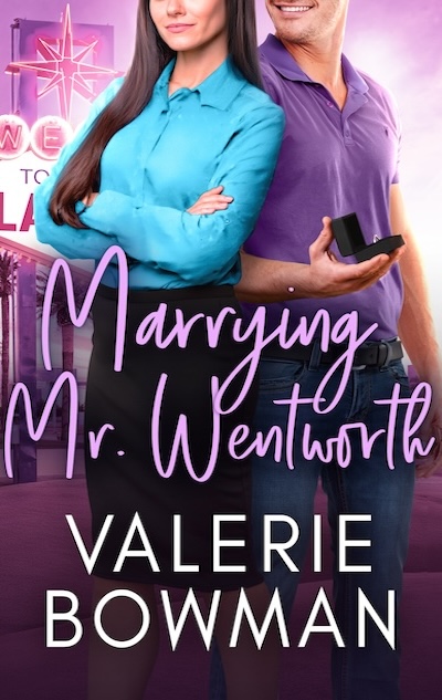 Book cover for Marrying Mr. Wentworth by Valerie Bowman